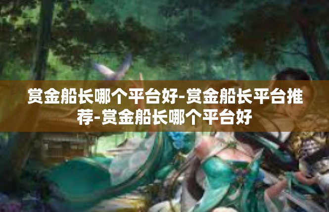 赏金船长哪个平台好-赏金船长平台推荐-赏金船长哪个平台好