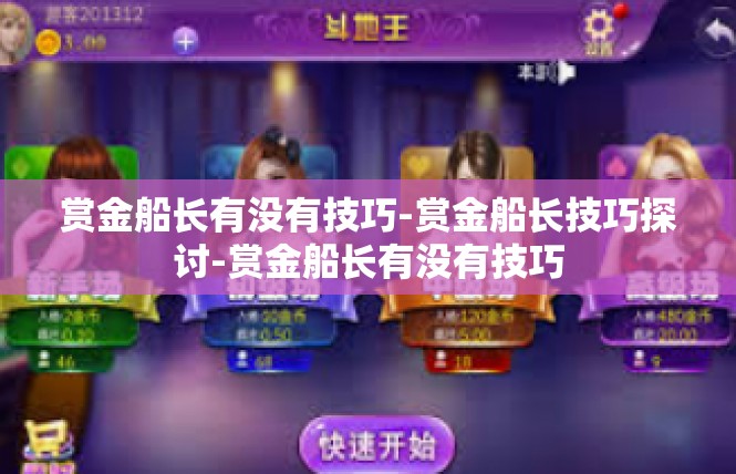 赏金船长有没有技巧-赏金船长技巧探讨-赏金船长有没有技巧