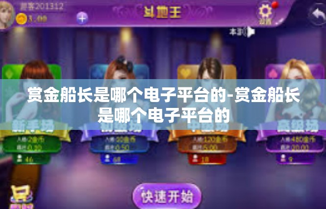 赏金船长是哪个电子平台的-赏金船长是哪个电子平台的