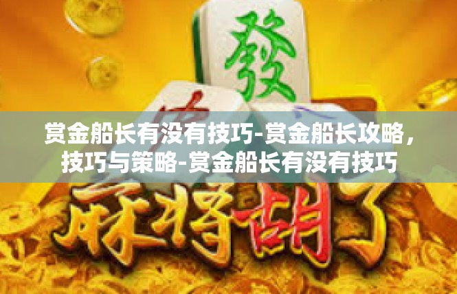 赏金船长有没有技巧-赏金船长攻略，技巧与策略-赏金船长有没有技巧