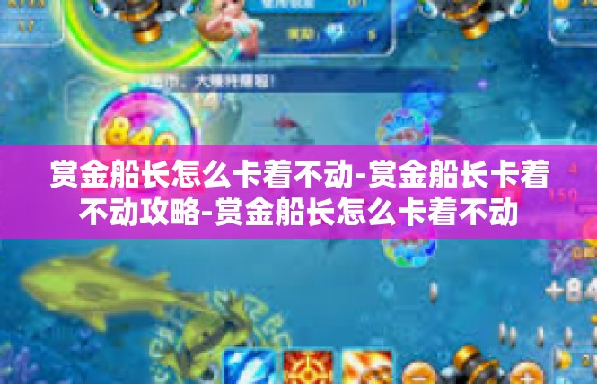赏金船长怎么卡着不动-赏金船长卡着不动攻略-赏金船长怎么卡着不动
