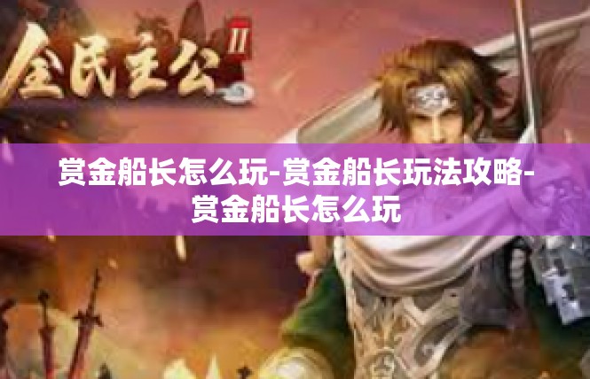 赏金船长怎么玩-赏金船长玩法攻略-赏金船长怎么玩