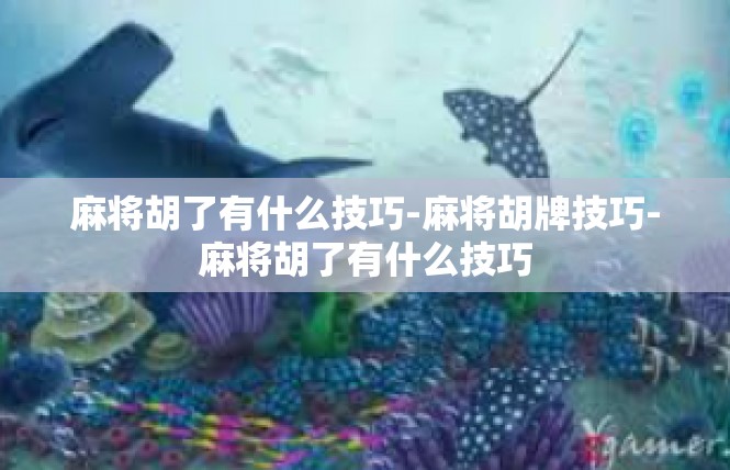 麻将胡了有什么技巧-麻将胡牌技巧-麻将胡了有什么技巧