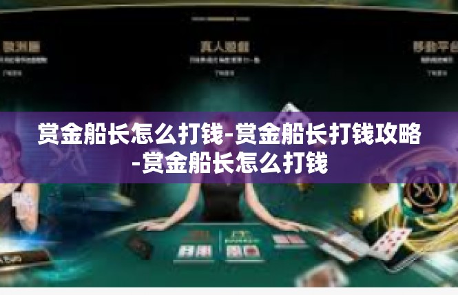 赏金船长怎么打钱-赏金船长打钱攻略-赏金船长怎么打钱