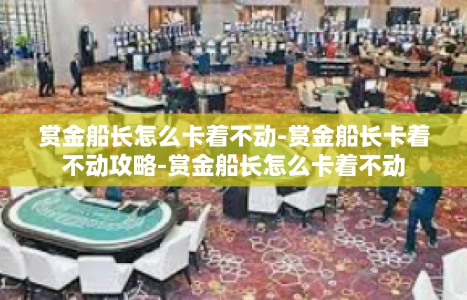 赏金船长怎么卡着不动-赏金船长卡着不动攻略-赏金船长怎么卡着不动