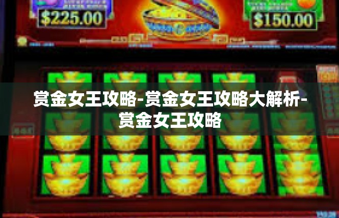 赏金女王攻略-赏金女王攻略大解析-赏金女王攻略