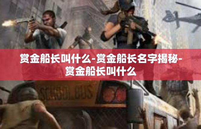 赏金船长叫什么-赏金船长名字揭秘-赏金船长叫什么